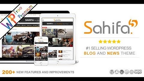 Sahifa WordPress Theme