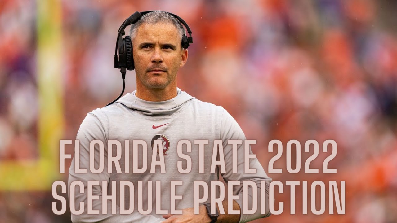 Florida State 2022 College Football Schedule Prediction YouTube