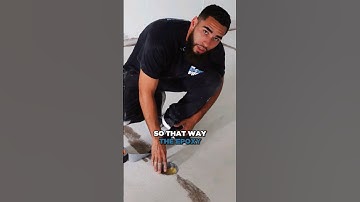 Pro taping tip right here!🔥Class info in bio#theepoxypros #concretecoatingacademy #epoxy #epoxyfloor