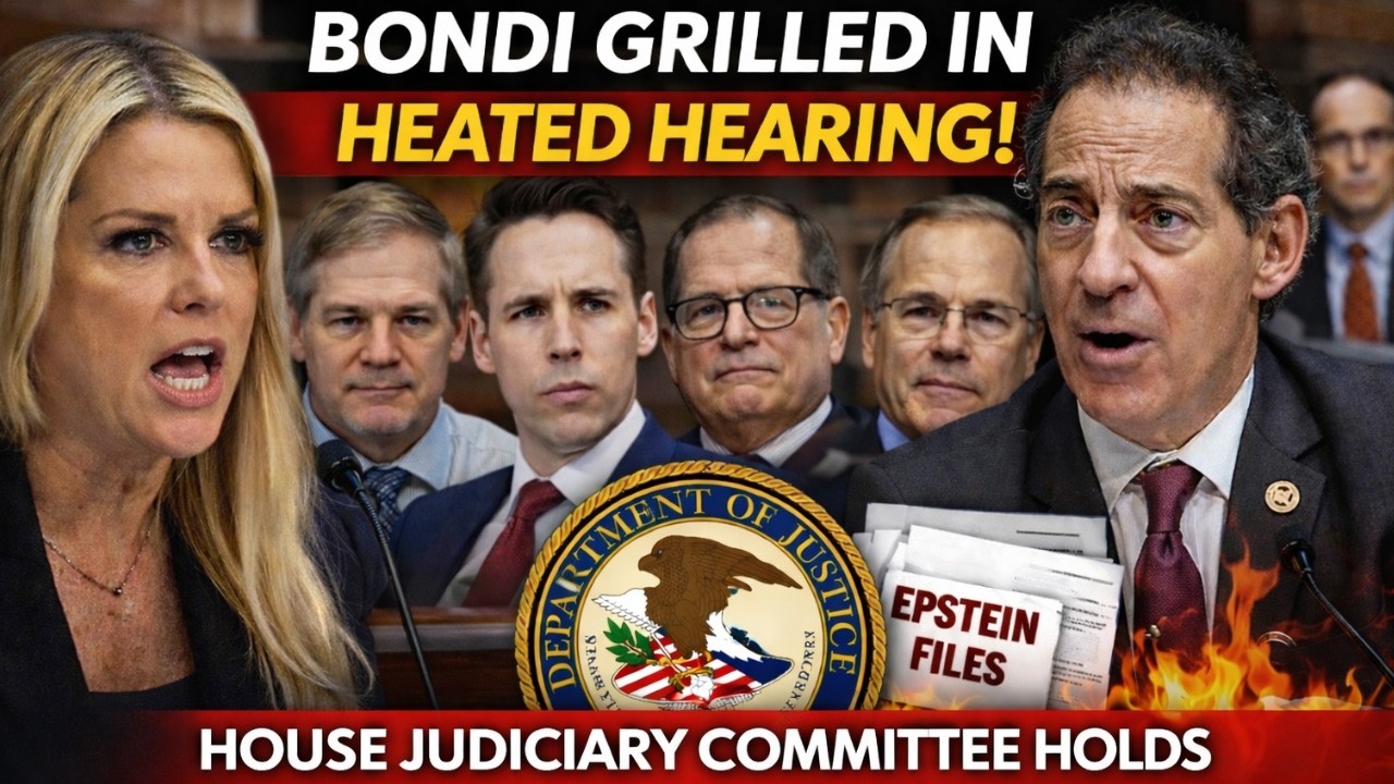 FULL HEARING: Bondi Under Fire Over Epstein Files & DOJ “Weaponization