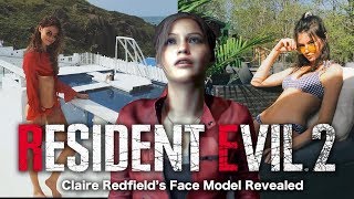 Resident Evil 2 Remake Claire Redfield Face Model Revealed Jordan Mcewen
