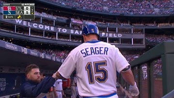 STL@SEA: Seager plates a run with a groundout in 2nd