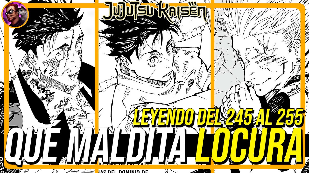 ¡SUKUNA vs TODOS! Jujutsu Kaisen Manga Capítulo 245 al 255 | Opinión y Reacción