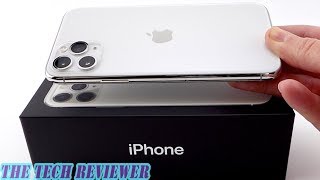 Unboxing the iPhone 11 Pro: Silver…or White?