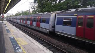 MTR EAL E106/E27 駛入粉嶺站