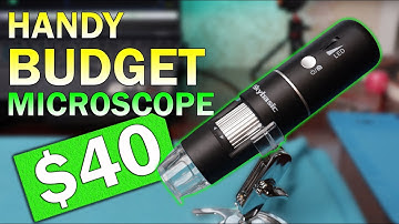 Skybasic Pefrect Budget FullHD Wi-Fi Digital Microscope Unboxing & Review
