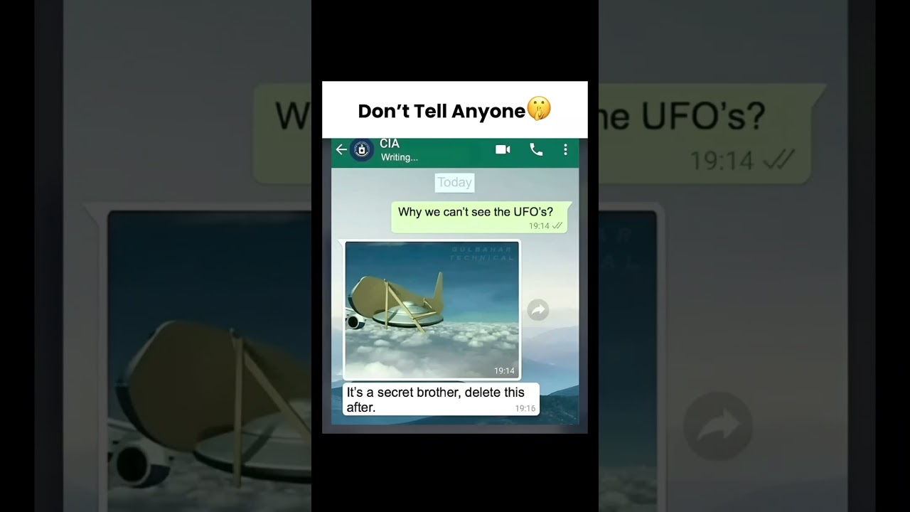 CIA Be Like: Delete This UFO Now! 🫣 