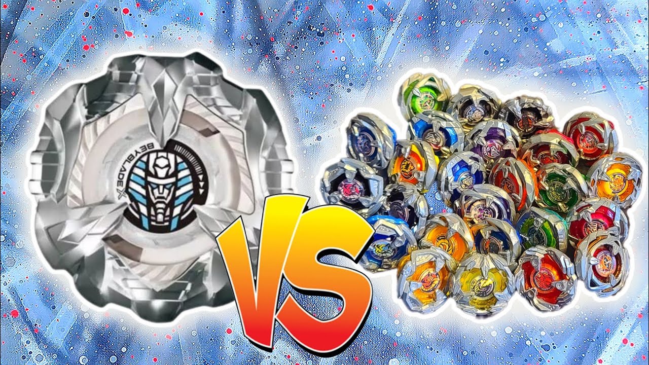 ALMOST YETI COMBO! White Blizzard SphinxCowl VS 25 BEYS! Beyblade