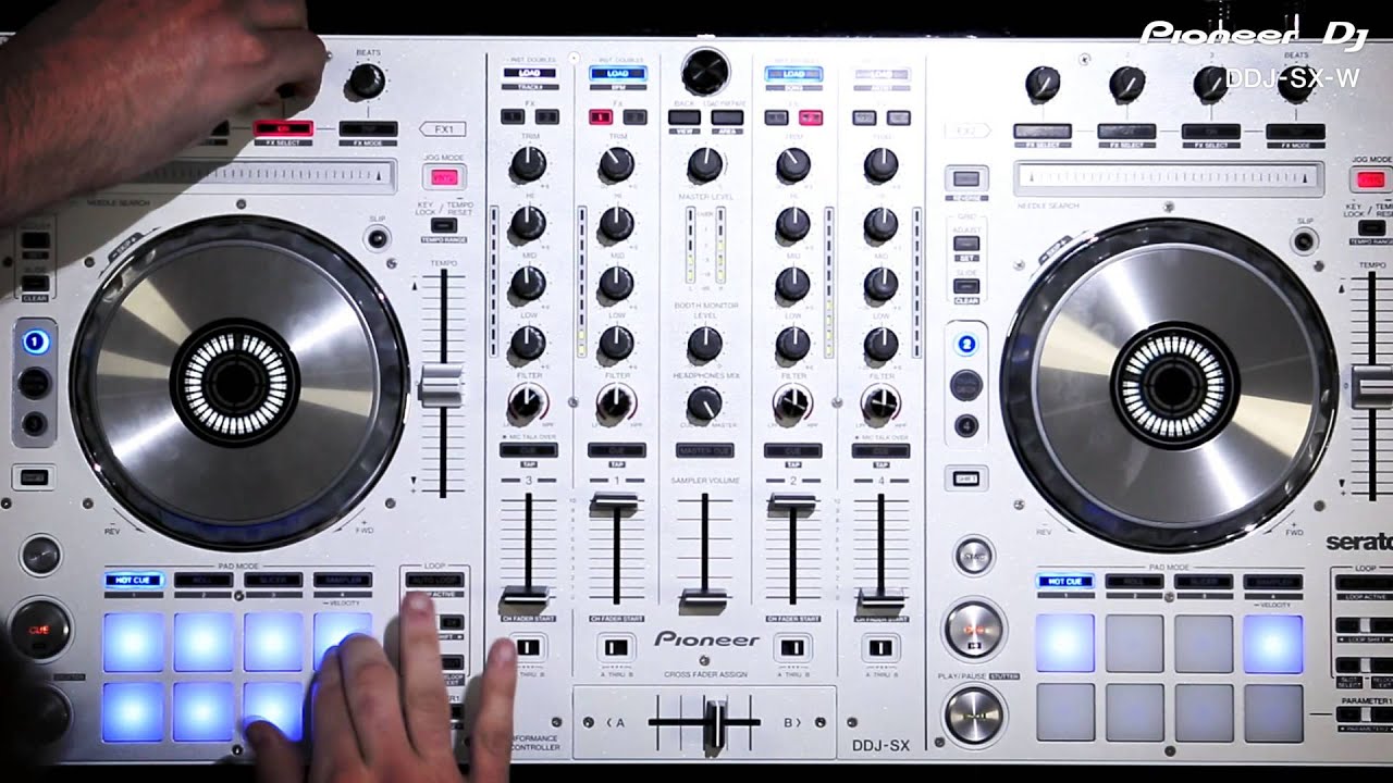 DDJ-SX-W Pearl White Serato DJ Controller