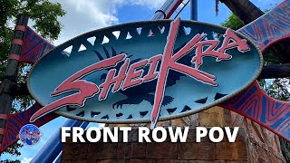 Busch Gardens Tampa Bay - Sheikra - Front Row POV 4K