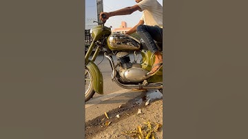 Old jawa kick start #oldjawa #kickstart #jawa