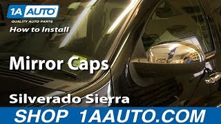How To Replace Mirror Caps 07 13 GMC Yukon Denali