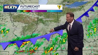 Increasing mid-week storm chances