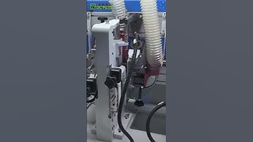 Edge banding machine #cnc #cncmill #wood #woodworking #cncsoftware #wooddesigner #machine