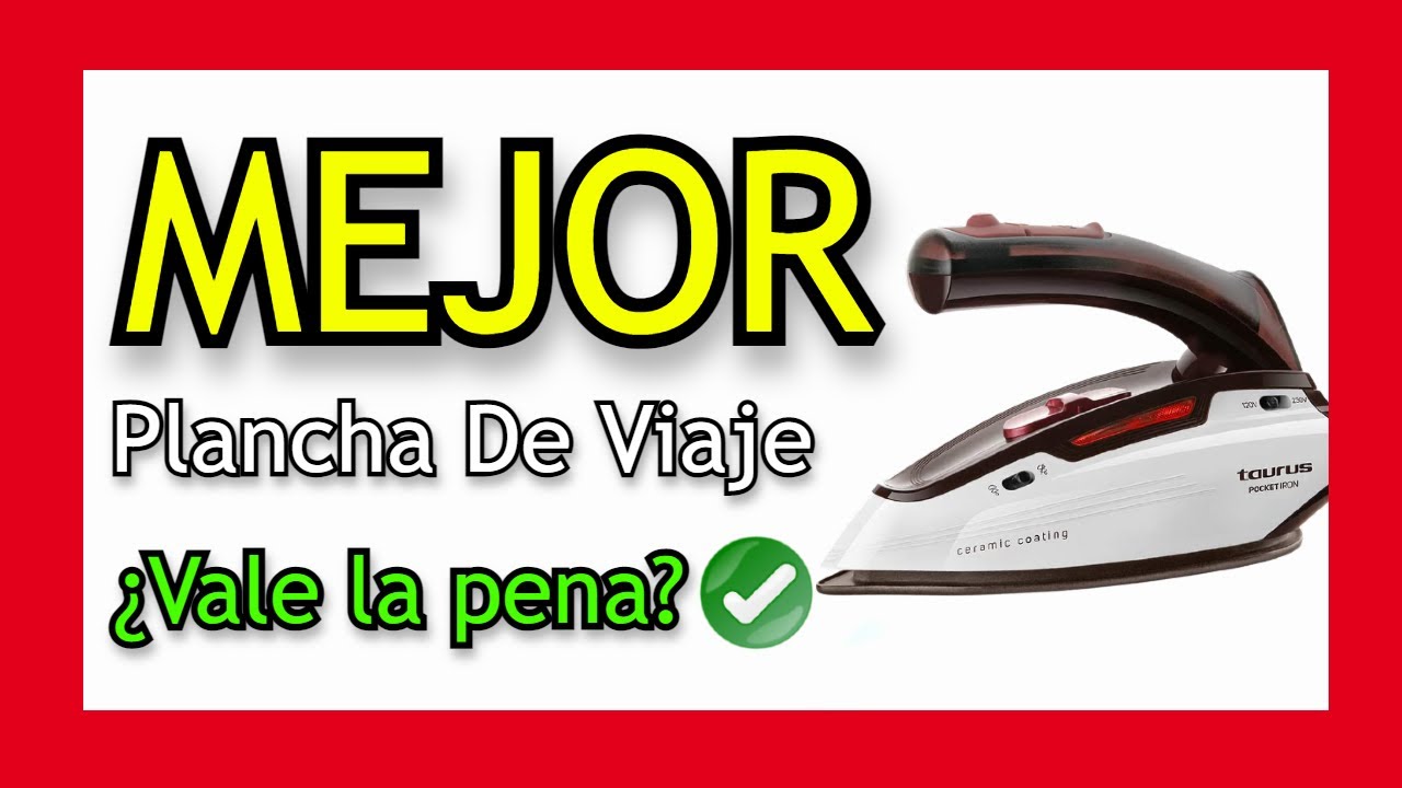 🥇 MEJOR PLANCHA DE - Taurus Pocket Iron ¿La MEJOR Plancha Para De Viaje? ✔️ - YouTube