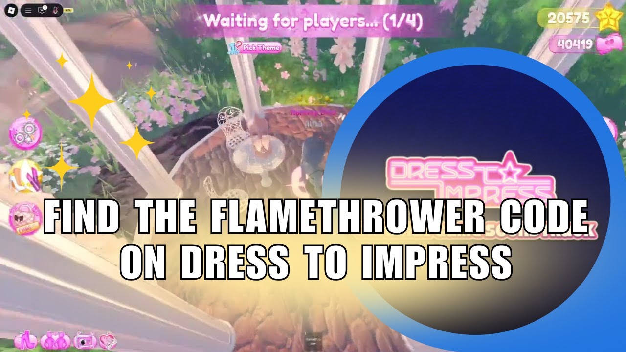 SOLVED! Can't Find Code For Flamethrower On The New April Fools Dress ...