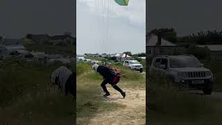 This guy just jumped off a Cliff!