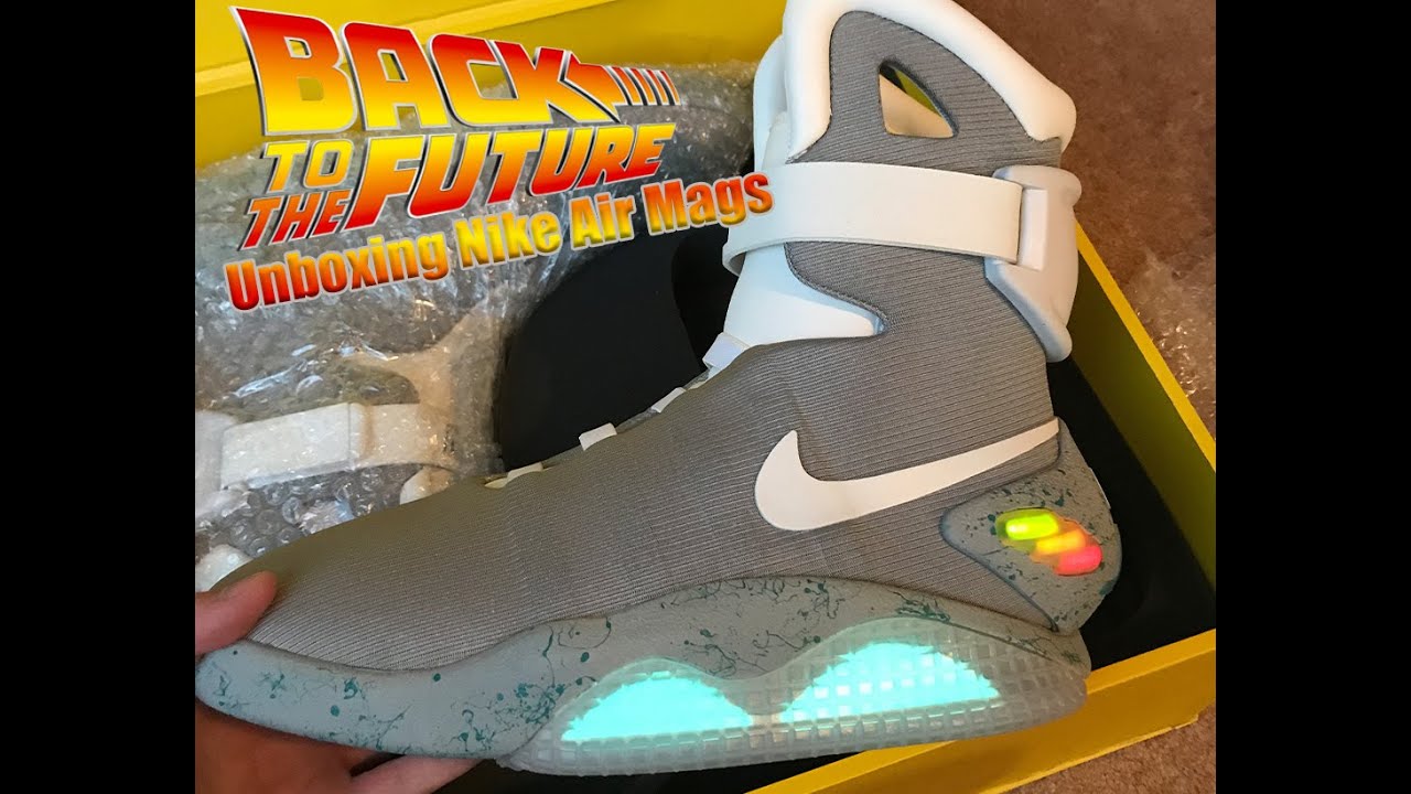 Nike Air Mags Unboxing (2020) - YouTube