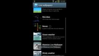 Waterize Live Wallpaper screenshot 3