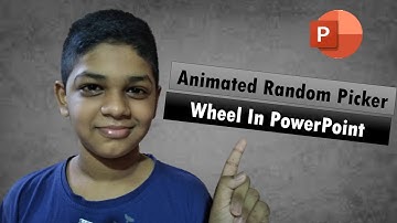 Animation Random Picker Wheel in PowerPoint