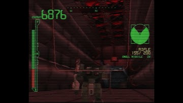 Armored Core (PlayStation 1) (4K CRT View) - Destroy Unknown MTs