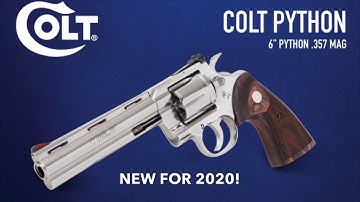 the NEW Colt Python: (no, I don’t have one yet)