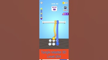 Tangle Master 3D Level 264 Walkthrough Мастер 3D распутывания #264level #shorts #TangleMaster3D