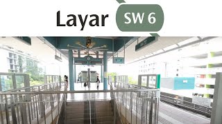 SW6 Layar LRT Station: Platforms to Exit | Singapore Walking Tour