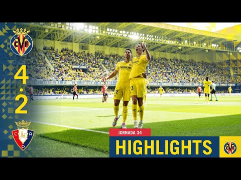 Villarreal Osasuna Goals And Highlights