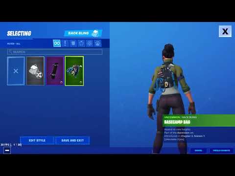 Fortnite ჩემი ინვენტარი #2