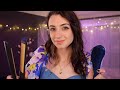 ASMR | Brushing and Straightening Your Long Hair / Wig