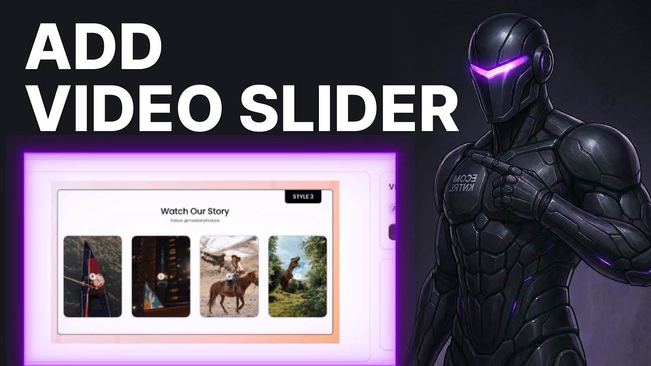 How to Add Video Slider in Shopify (2026) | Theme Editor