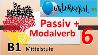 видео: B1. Страдательный залог с модальн. гл. Oktoberfest в Германии. Passiv mit Modalverben #учитьнемецкий картинка: B1. Страдательный залог с модальн. гл. Oktoberfest в Германии. Passiv mit Modalverben #учитьнемецкий