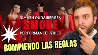 DIMASH EXPRESSES "SMOKE" WITH HIS BODY AND LOOKS DANGEROUS (Video Performance)| Vocal Coach Reaction