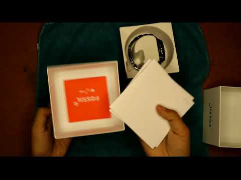 Fossil Q Gen 3 Smart watch Unboxing(Space Grey Edition) ...