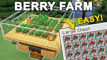 The BEST Sweet Berry Farm in Minecraft 1.21+ (Tutorial)