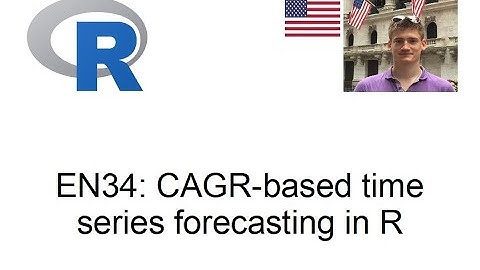 CAGR-based time series forecasting in R