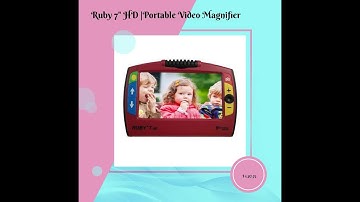 Ruby 7" HD |Portable Video Magnifier