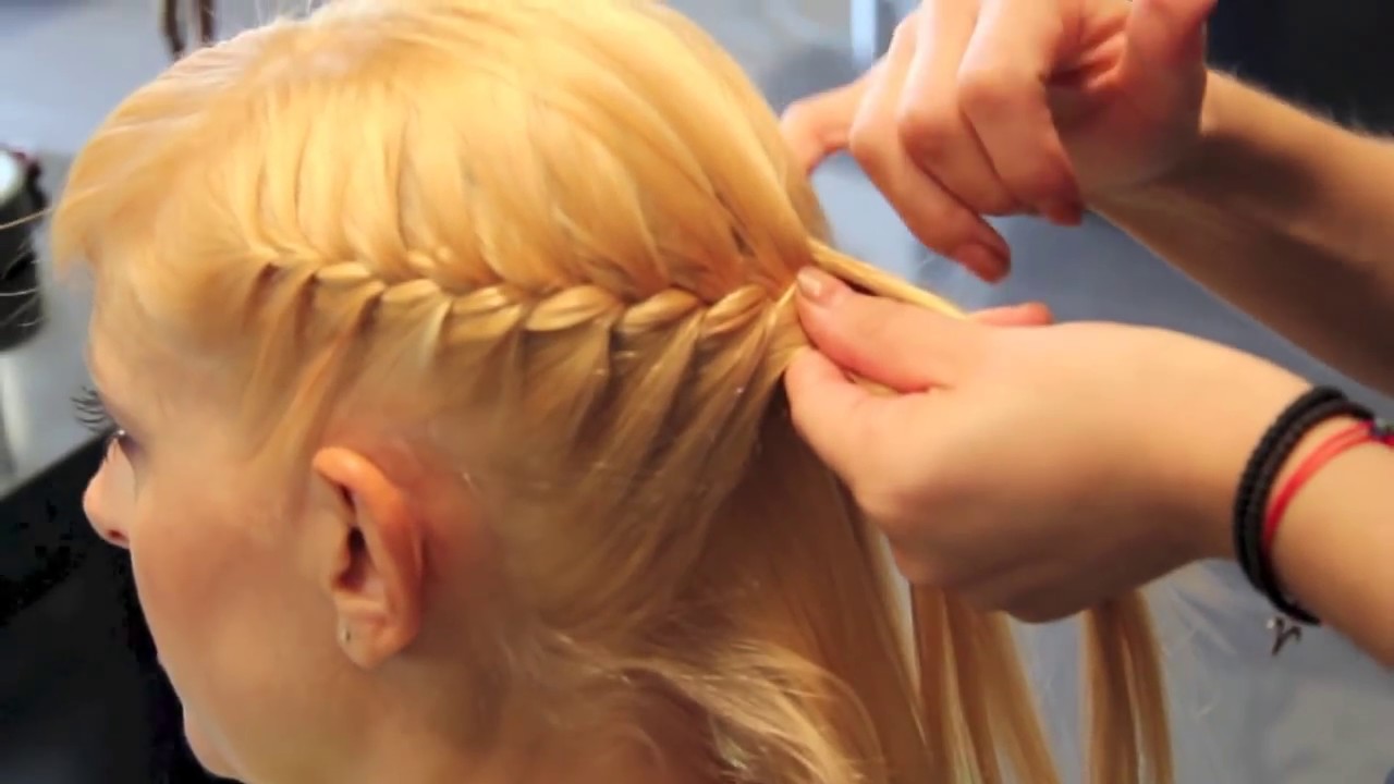 Πλάγια γαλλική κοτσίδα  How to tutorial by ikonomakis κομμωτήρια + VIP