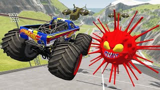 BeamNG Crazy Car Crashes and Jumps LIVE  #10 - Random Vehicles Total Destruction | Griff's Garage