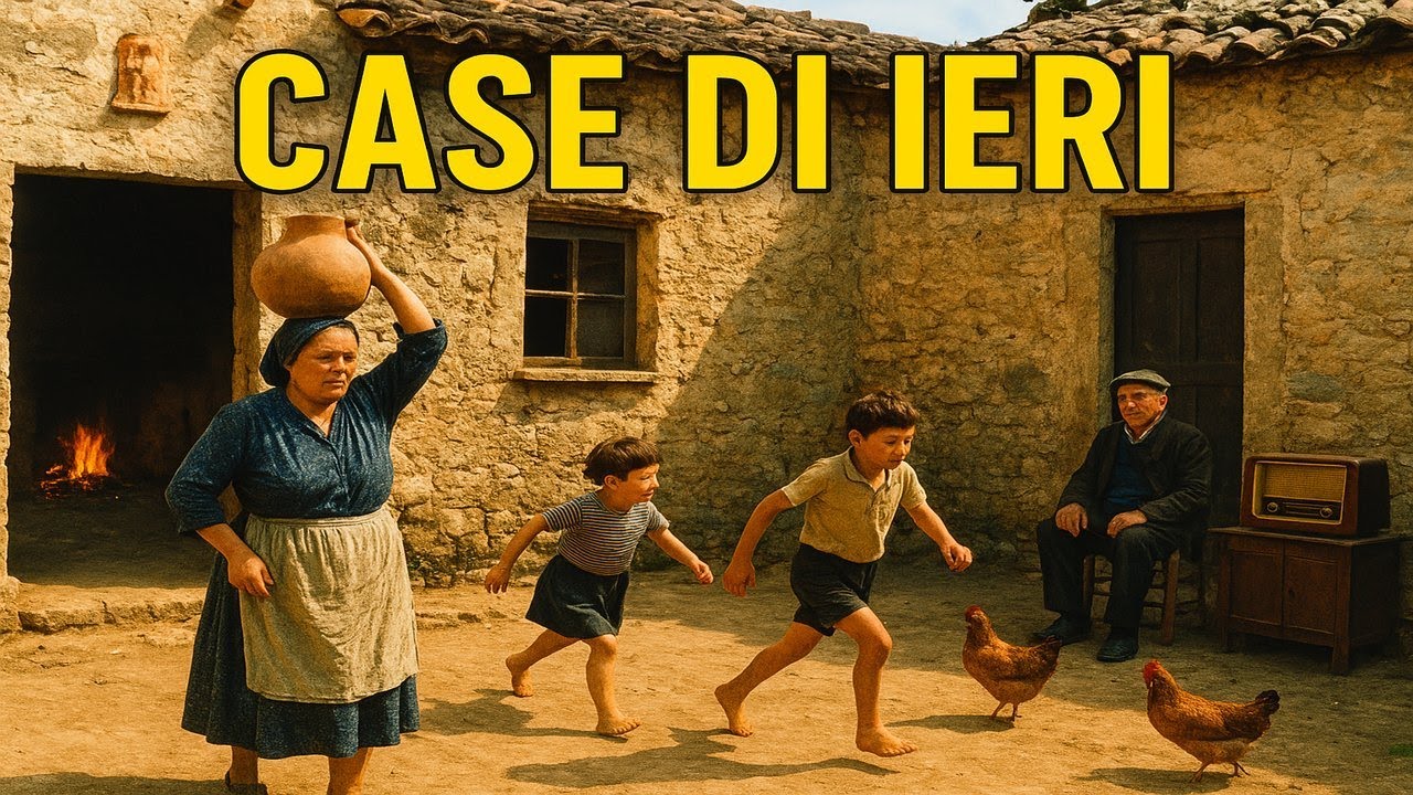 Così erano le CASE dei PAESI italiani negli ANNI '50 🏠