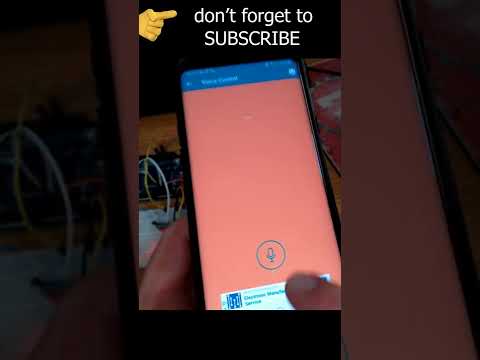 Arduino Voice Controlled