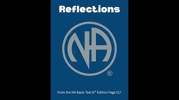 NA Reflections 001 #addictionrecovery #recovery #na #narcoticsanonymous