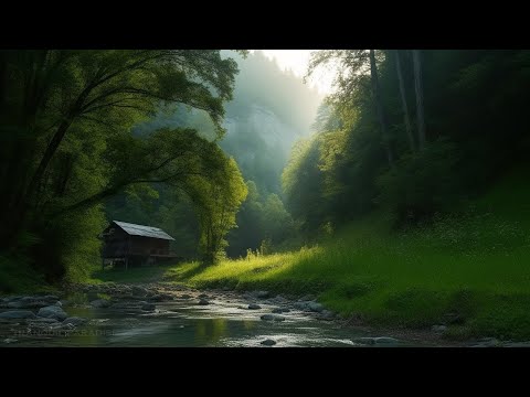 Видео: Красивая расслабляющая музыка - Остановите обдумывание, снятие стресса, музыка, музыка, успокаивающа