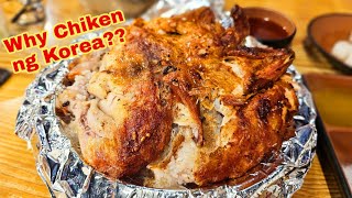 VLOG  Why Chicken ng Korea? Sikat na sikat na inihaw na manok sa korea | must try pag nasa korea ka