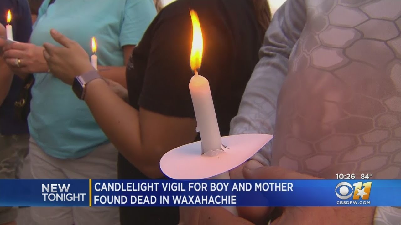 Vigil Held For Waxahachie Boy, Mother Found Dead In Parking Garage
