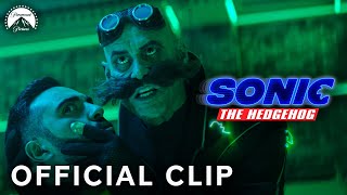 Sonic the Hedgehog 2 | Dr. Robotnik and Police Faceoff | Paramount Movies