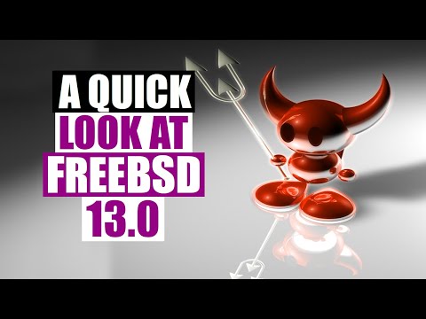 A Quick Installation Of FreeBSD 13.0