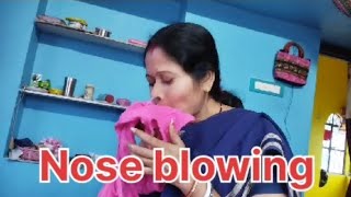 Nose blowing most request video 🤣🤣🤣