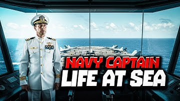 How Do CAPTAINS LIVE on Massive Aircraft Carriers?